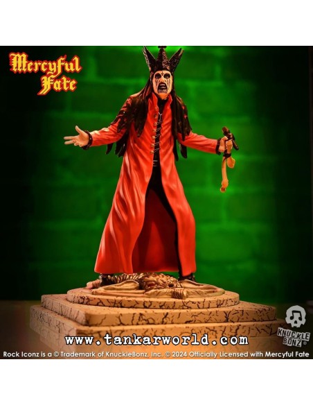 Mercyful Fate Estatua Rock Iconz King Diamond III (Red Version) 22 cm