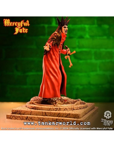 Mercyful Fate Estatua Rock Iconz King Diamond III (Red Version) 22 cm