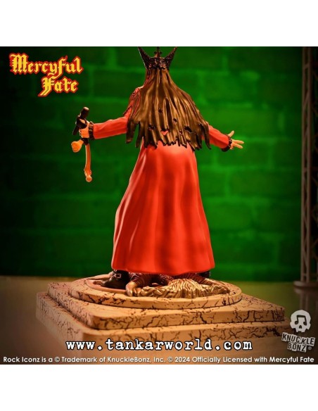 Mercyful Fate Estatua Rock Iconz King Diamond III (Red Version) 22 cm