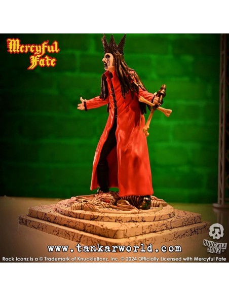 Mercyful Fate Estatua Rock Iconz King Diamond III (Red Version) 22 cm