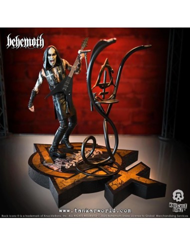 Behemoth Estatua Rock Iconz Nergal 22 cm