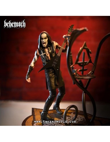 Behemoth Estatua Rock Iconz Nergal 22 cm