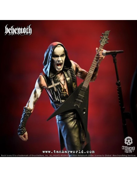 Behemoth Estatua Rock Iconz Nergal 22 cm