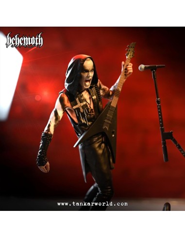 Behemoth Estatua Rock Iconz Nergal 22 cm