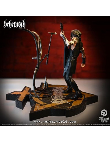 Behemoth Estatua Rock Iconz Nergal 22 cm