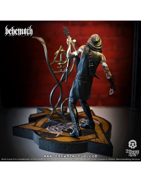 Behemoth Estatua Rock Iconz Nergal 22 cm