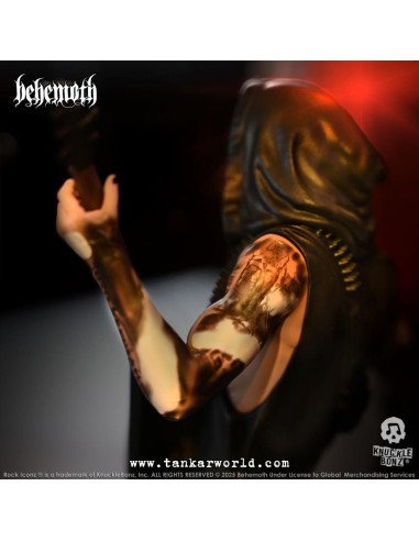 Behemoth Estatua Rock Iconz Nergal 22 cm