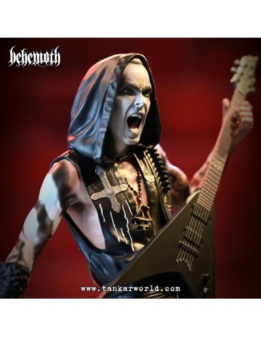 Behemoth Estatua Rock Iconz Nergal 22 cm