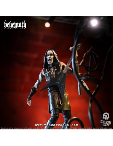 Behemoth Estatua Rock Iconz Nergal 22 cm
