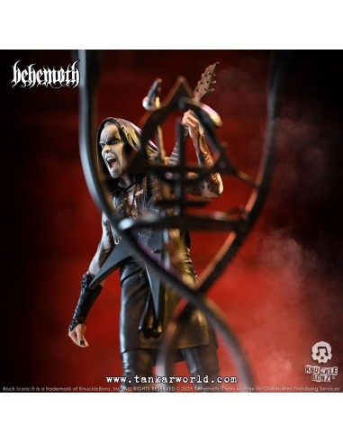 Behemoth Estatua Rock Iconz Nergal 22 cm