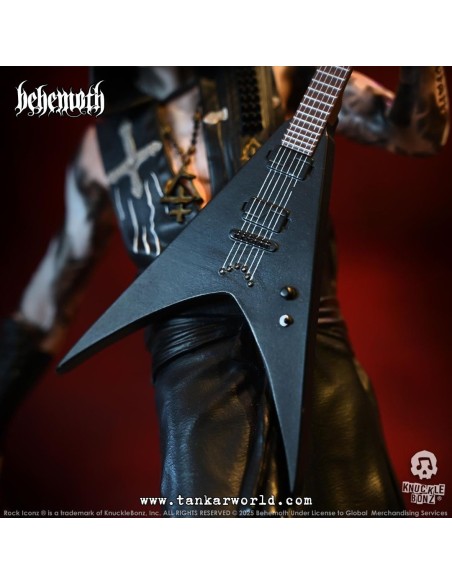 Behemoth Estatua Rock Iconz Nergal 22 cm