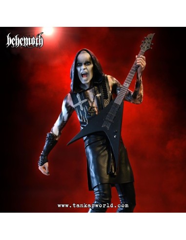 Behemoth Estatua Rock Iconz Nergal 22 cm