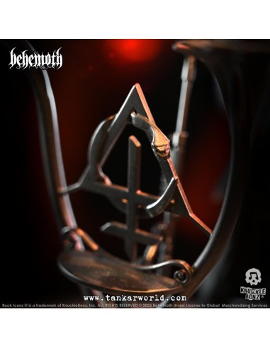 Behemoth Estatua Rock Iconz Nergal 22 cm
