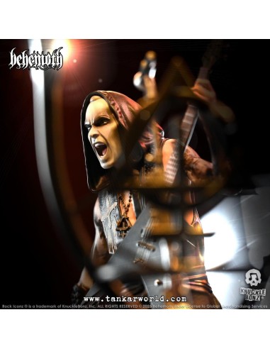 Behemoth Estatua Rock Iconz Nergal 22 cm
