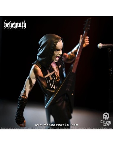 Behemoth Estatua Rock Iconz Nergal 22 cm