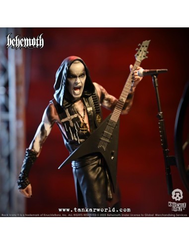 Behemoth Estatua Rock Iconz Nergal 22 cm