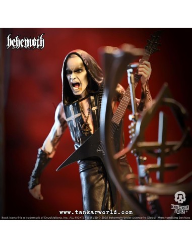 Behemoth Estatua Rock Iconz Nergal 22 cm