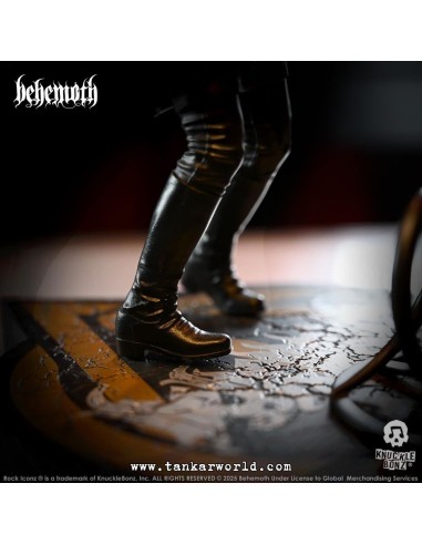Behemoth Estatua Rock Iconz Nergal 22 cm