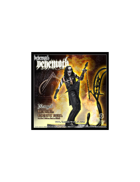 Behemoth Estatua Rock Iconz Nergal 22 cm