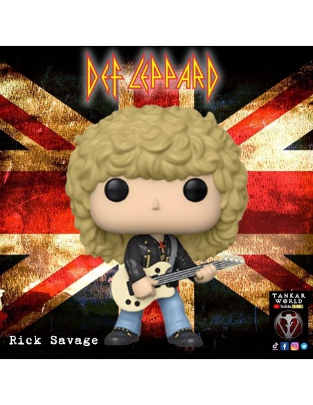 Funko Pop! - Rick Savage - Def Leppard - 148