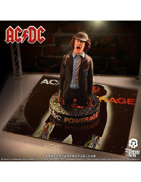 AC/DC Estatua 3D Vinyl Powerage 23 cm