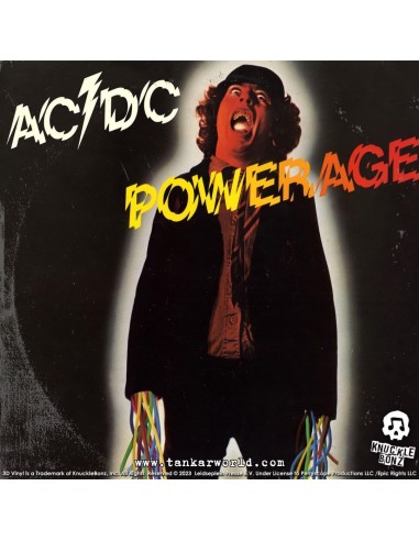 AC/DC Estatua 3D Vinyl Powerage 23 cm