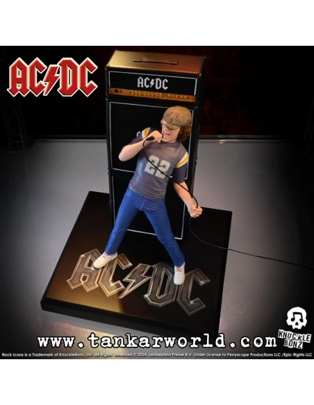 AC/DC Estatua Rock Iconz Brian Johnson 23 cm ACDC