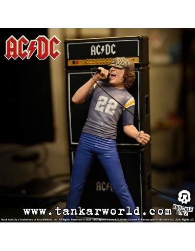 AC/DC Estatua Rock Iconz Brian Johnson 23 cm ACDC