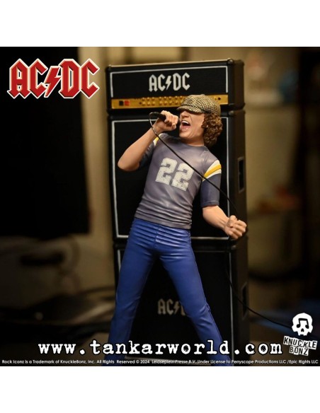 AC/DC Estatua Rock Iconz Brian Johnson 23 cm ACDC