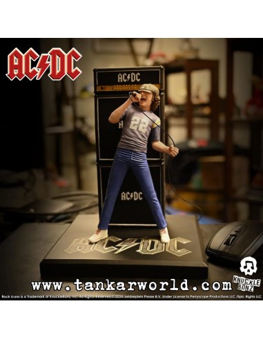AC/DC Estatua Rock Iconz Brian Johnson 23 cm ACDC
