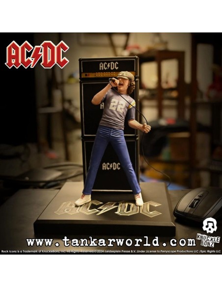 AC/DC Estatua Rock Iconz Brian Johnson 23 cm ACDC