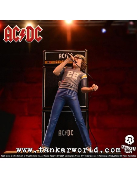 AC/DC Estatua Rock Iconz Brian Johnson 23 cm ACDC