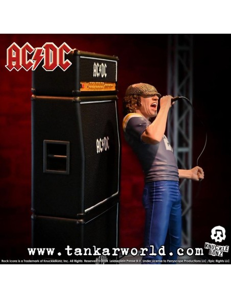 AC/DC Estatua Rock Iconz Brian Johnson 23 cm ACDC