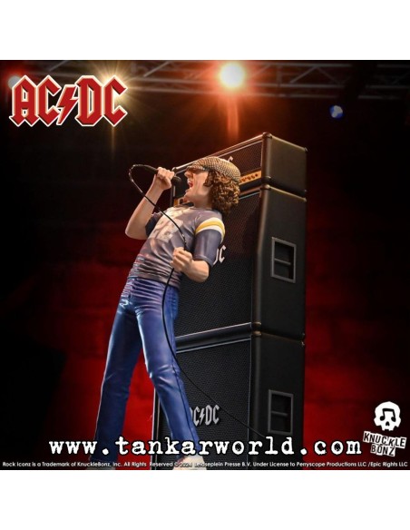 AC/DC Estatua Rock Iconz Brian Johnson 23 cm ACDC