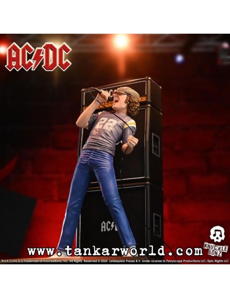 AC/DC Estatua Rock Iconz Brian Johnson 23 cm ACDC