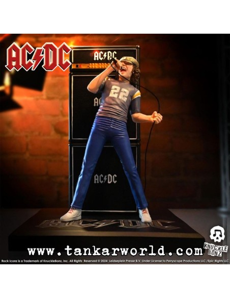 AC/DC Estatua Rock Iconz Brian Johnson 23 cm ACDC