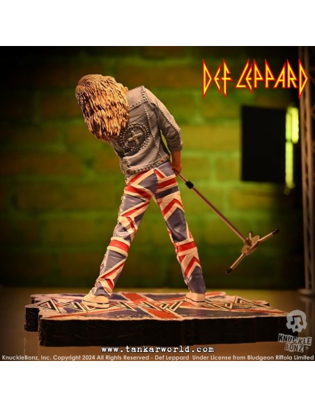 Def Leppard Estatua Rock Iconz Joe Elliott 24 cm