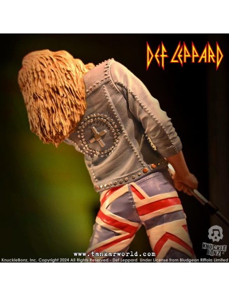 Def Leppard Estatua Rock Iconz Joe Elliott 24 cm