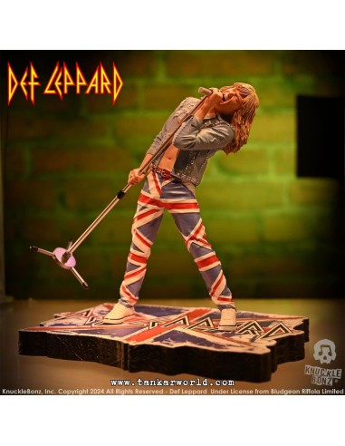 Def Leppard Estatua Rock Iconz Joe Elliott 24 cm