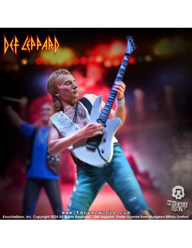 Def Leppard Estatua Rock Iconz Phil Collen 24 cm