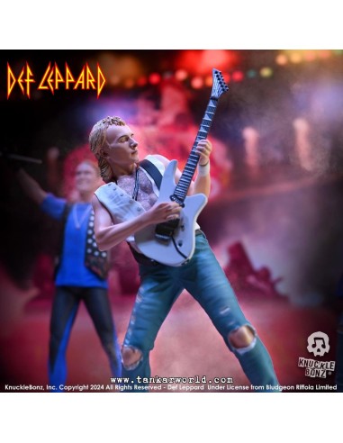 Def Leppard Estatua Rock Iconz Phil Collen 24 cm