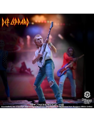 Def Leppard Estatua Rock Iconz Phil Collen 24 cm