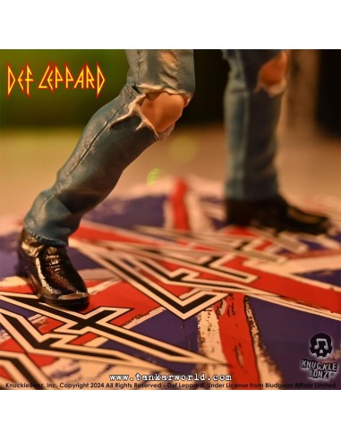 Def Leppard Estatua Rock Iconz Phil Collen 24 cm