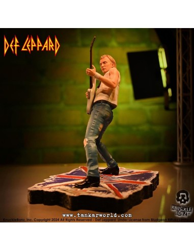 Def Leppard Estatua Rock Iconz Phil Collen 24 cm