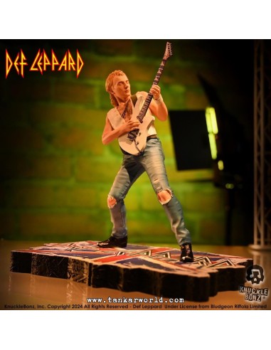Def Leppard Estatua Rock Iconz Phil Collen 24 cm
