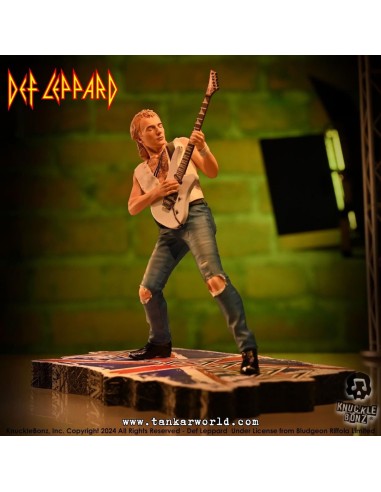 Def Leppard Estatua Rock Iconz Phil Collen 24 cm