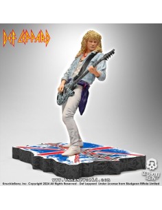 Def Leppard Estatua Rock Iconz Rick Savage 24 cm