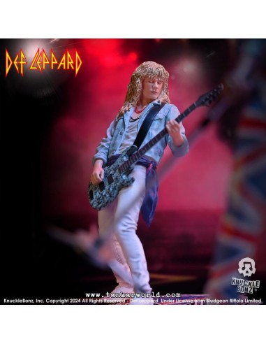 Def Leppard Estatua Rock Iconz Rick Savage 24 cm