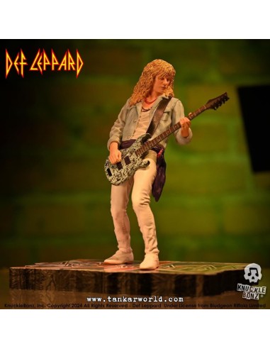 Def Leppard Estatua Rock Iconz Rick Savage 24 cm