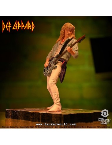 Def Leppard Estatua Rock Iconz Rick Savage 24 cm